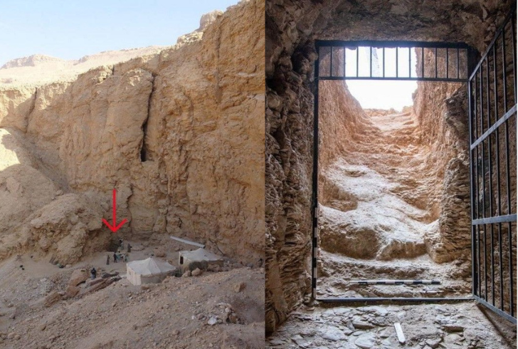 Excavated tomb of Pharaoh Thutmose II