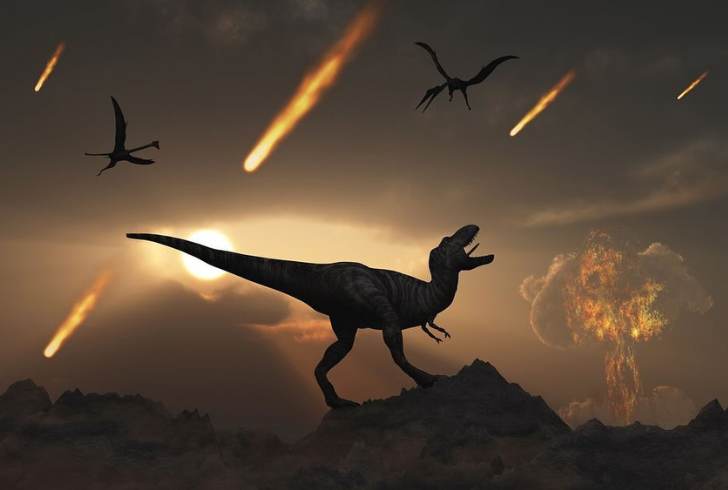 Titanosaurs lived until asteroid impact.